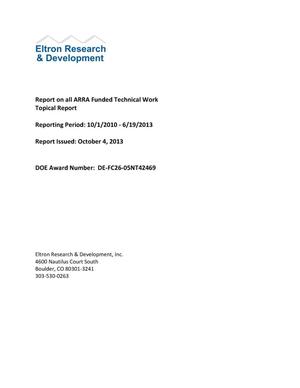 Report on all ARRA Funded Technical Work