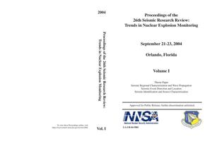 Proceedings of the 26th Seismic Research Review: Trends in Nuclear Explosion Monitoring