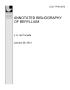 Report: ANNOTATED BIBLIOGRAPHY OF BERYLLIUM