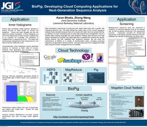 BioPig: Developing Cloud Computing Applications for Next-Generation Sequence Analysis