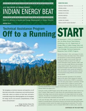 Technical Assistance Program: Off to a Running Start (Newsletter)