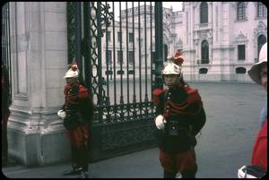 Guards at Archbishop's Palace