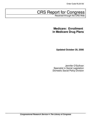 Medicare: Enrollment in Medicare Drug Plans