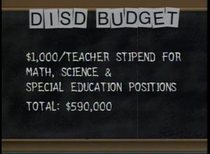 [News Clip: DISD Budget]