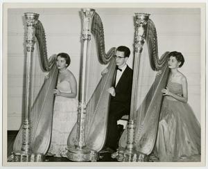 [Sam Milligan, Patricia Westworth, and Nancy Quick, members of the Harp Ensemble, 2]