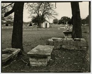 [Photograph of a graveyard]