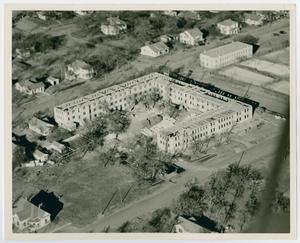 [Aerial Photograph of Chilton Hall Under Construction]