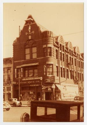 [Photograph of the Renfro Drug Co. building]