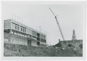[Willis Library under construction]