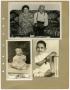 Primary view of [Album page with three photos"couple/babies"]
