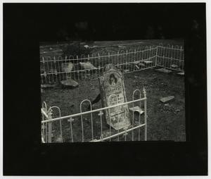 [Photograph of a headstone]