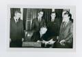 Photograph: [Governor Price Daniel Signing a Bill]