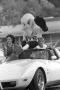 Photograph: ["Eppy" riding in the Homecoming Parade, 2]