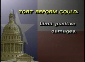 [News Clip: Tort Reform]