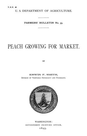 Peach Growing for Market