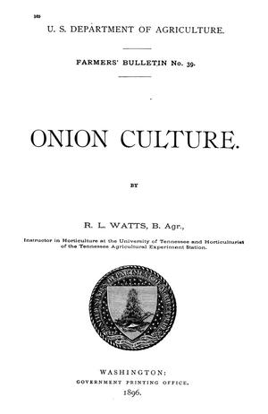 Onion Culture