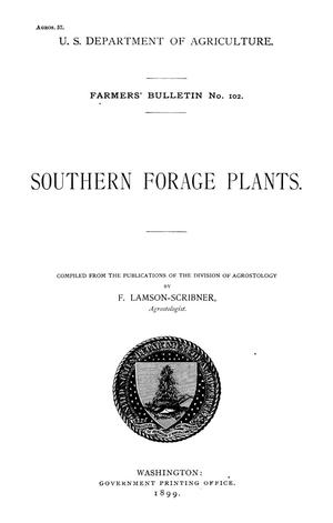 Southern Forage Plants