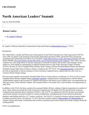 North American Leaders' Summit