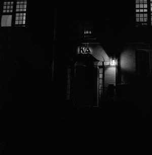 [Kappa Alpha sign at night, 4]