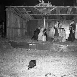 [Christmas pageant manger 1962]
