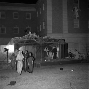[Christmas pageant manger 1962]