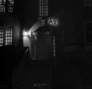 [Delta Tau sign at night]
