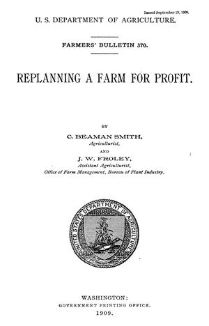 Replanning a Farm for Profit