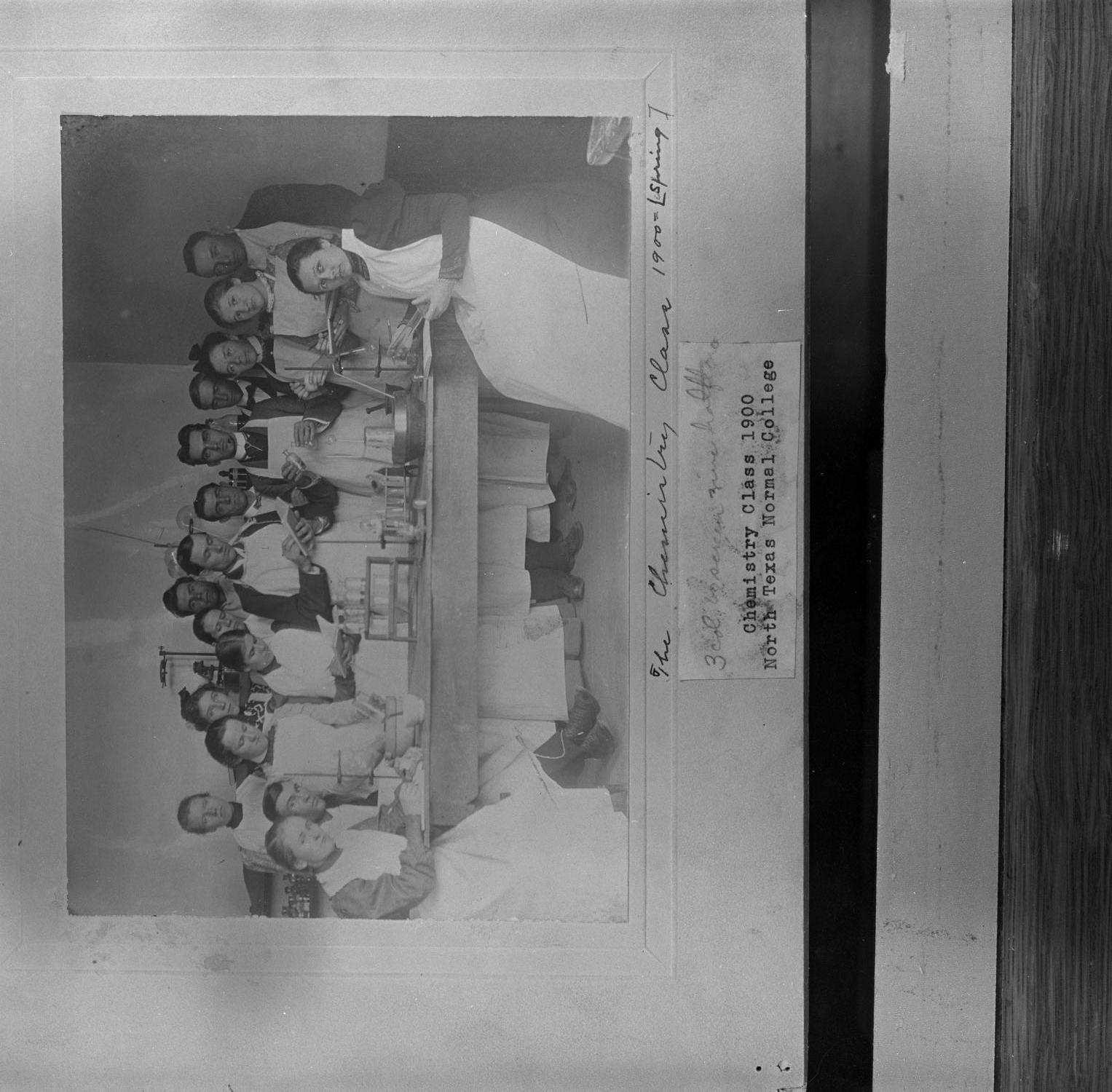 [1900 North Texas Normal College Chemistry class, 2]
                                                
                                                    [Sequence #]: 1 of 1
                                                