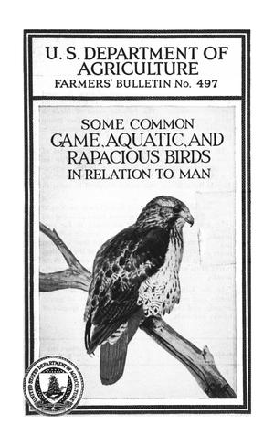 Some Common Game, Aquatic, and Rapacious Birds in Relation to Man