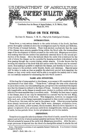 Texas or Tick Fever