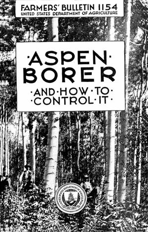 Primary view of object titled 'Aspen Borer and How to Control It'.