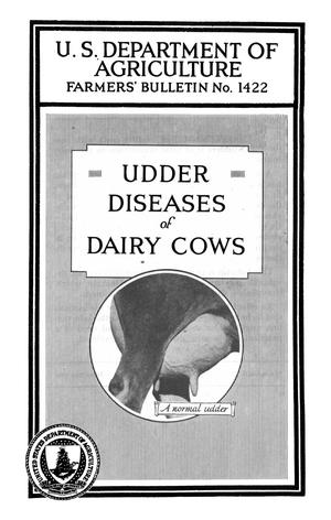 Udder Diseases of Dairy Cows