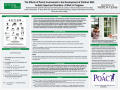 Poster: The Effects of Parent Involvement in the Development of Children With…