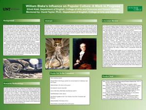 William Blake's Influence on Popular Culture: A Work in Progress