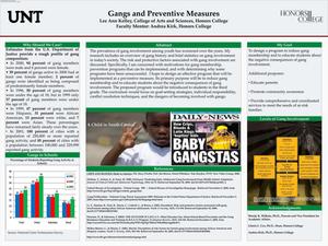 Gangs and Preventive Measures