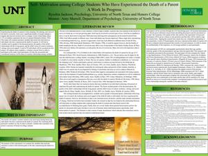 Self-Motivation among College Students Who Have Experienced the Death of a Parent: A Work in Progress