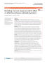 Article: Modeling immune response and its effect on infectious disease outbrea…