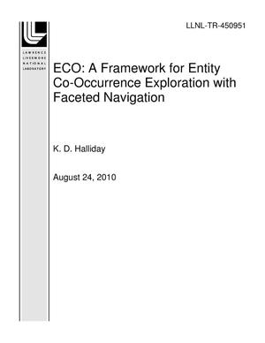 ECO: A Framework for Entity Co-Occurrence Exploration with Faceted Navigation
