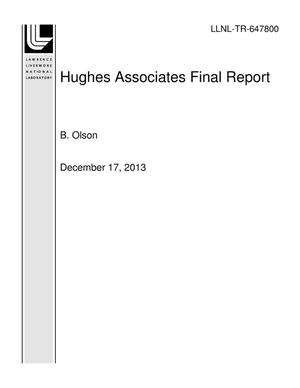 Hughes Associates Final Report