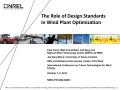 Presentation: Role of Design Standards in Wind Plant Optimization