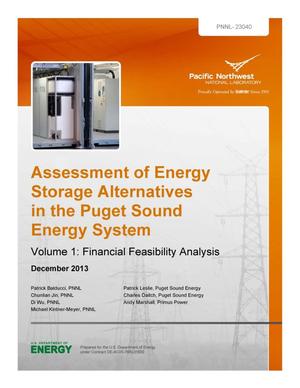 Assessment of Energy Storage Alternatives in the Puget Sound Energy System
