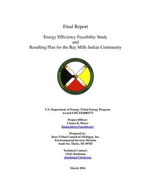 Energy Efficiency Feasibility Study and Resulting Plan for the Bay Mills Indian Community