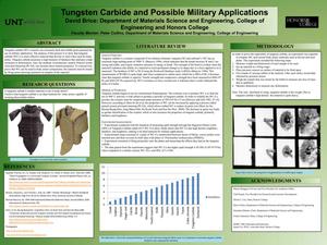 Tungsten Carbide and Possible Military Applications