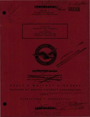 Program cost estimate for SNAP-50/SPUR, fiscal years, 1965--1966
