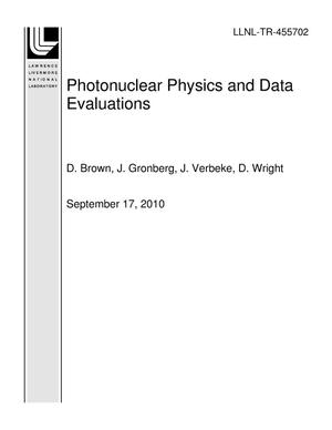 Photonuclear Physics and Data Evaluations
