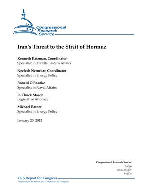 Iran's Threat to the Strait of Hormuz