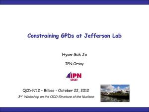 Constraining GPDs at Jefferson Lab