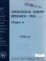 Report: Geological Survey Research, 1965: Chapter A