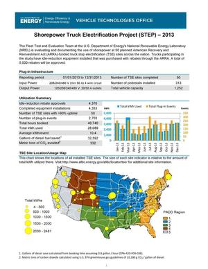 Shorepower Truck Electrification Project (STEP) - 2013 (Fact Sheet)