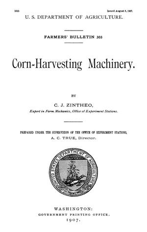 Corn-Harvesting Machinery